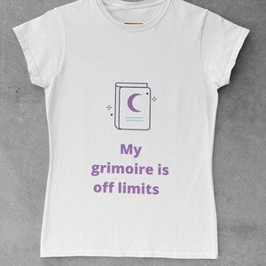 My Grimoire is Off Limits Witch Tee